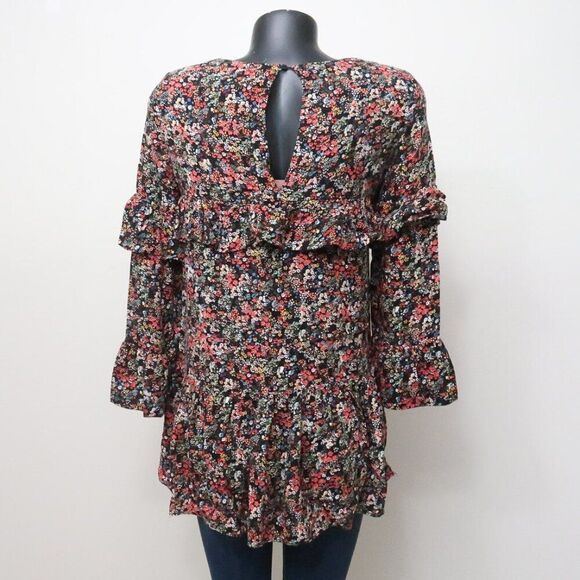 ZARA Trafaluc Collection Floral Dress Size M - Picture 4 of 9